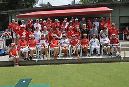 Club Members Canada Day Group Portrait